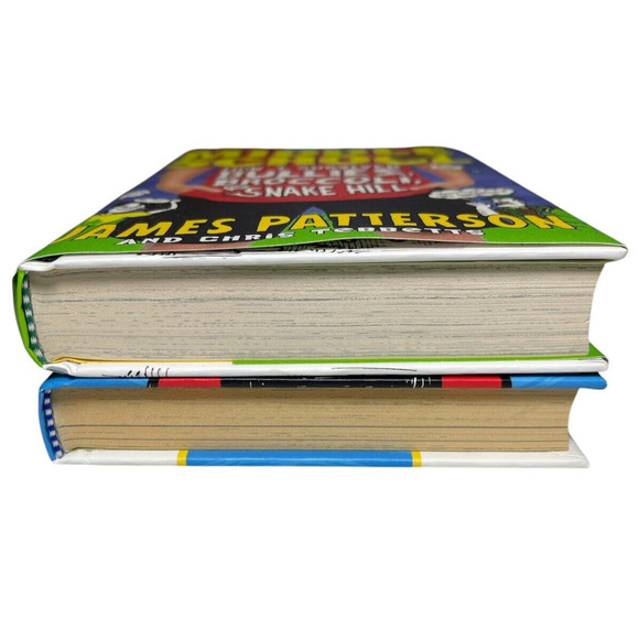 James Patterson Middle School Series Lot of 2 - Books 2 & 4 Hardcover -LIKE NEW - Picture 5 of 6